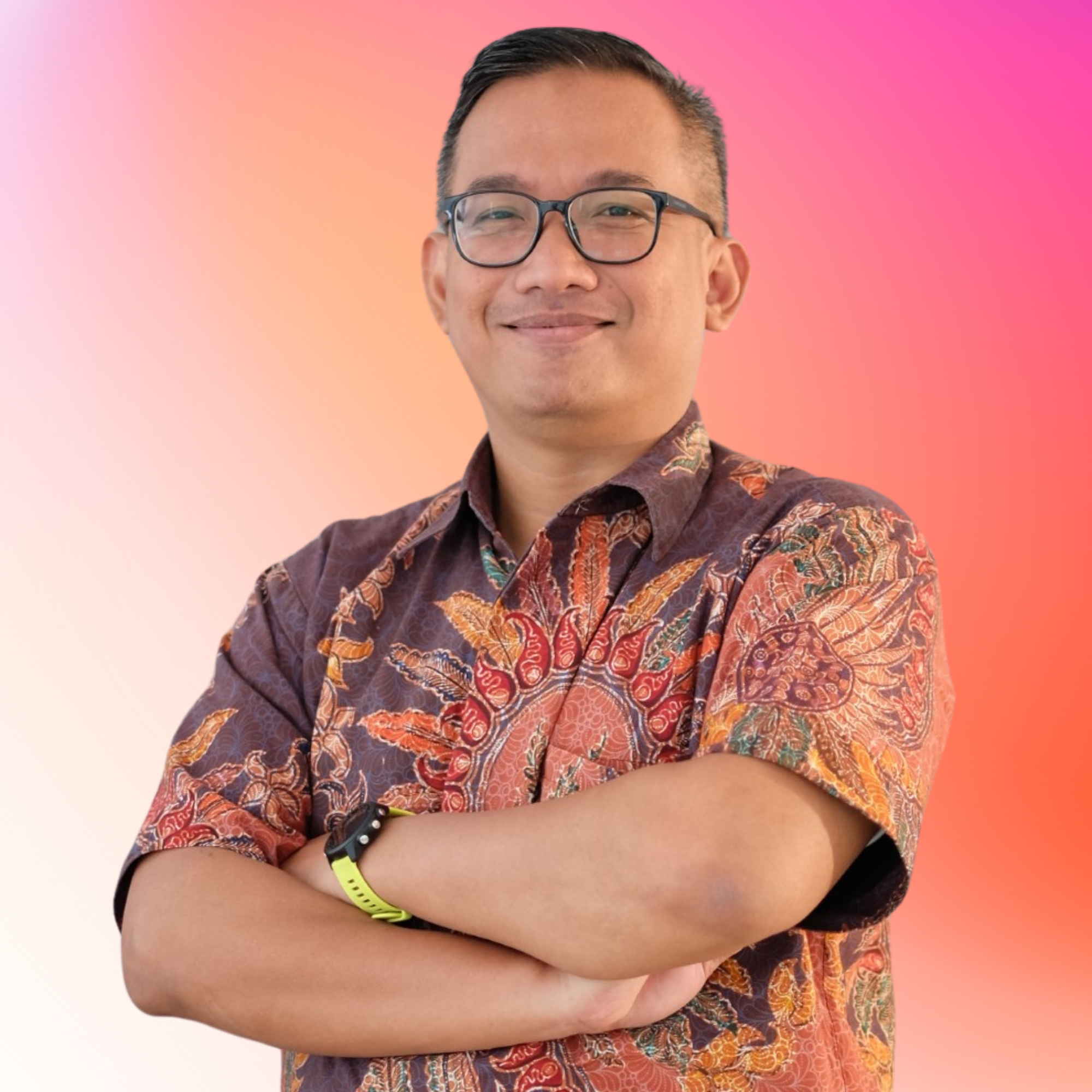 Speaker portrait photograph