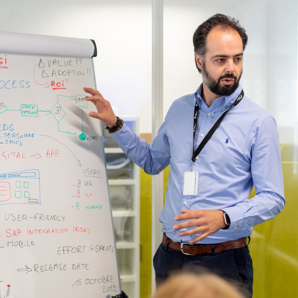 Speaker portrait photograph