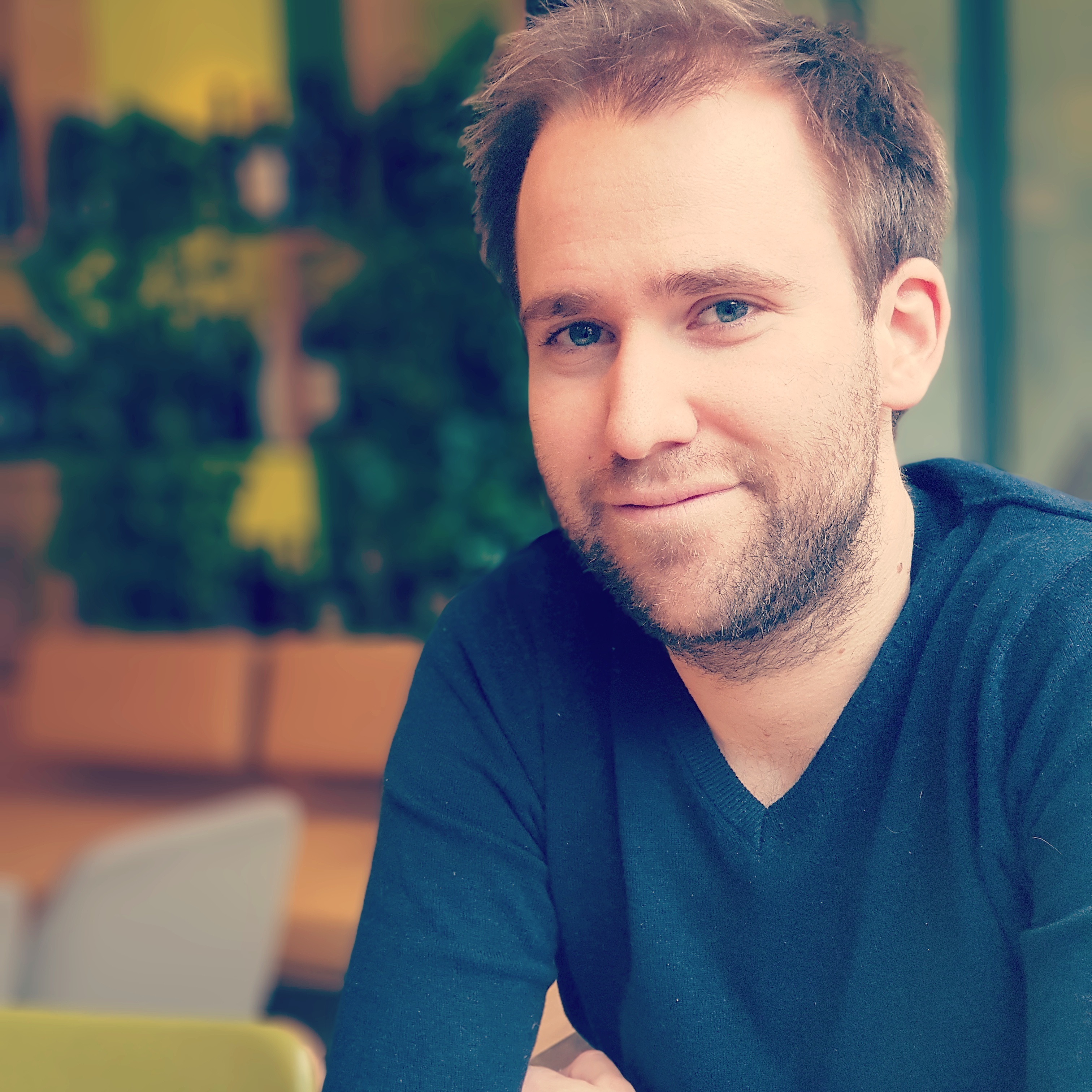 Speaker portrait photograph