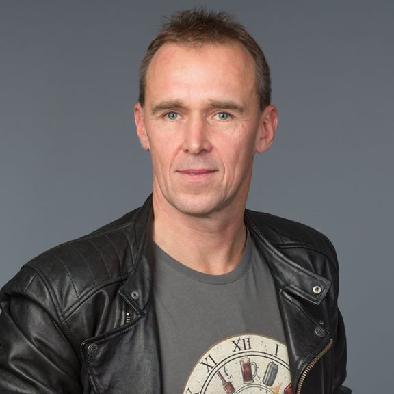 Speaker portrait photograph